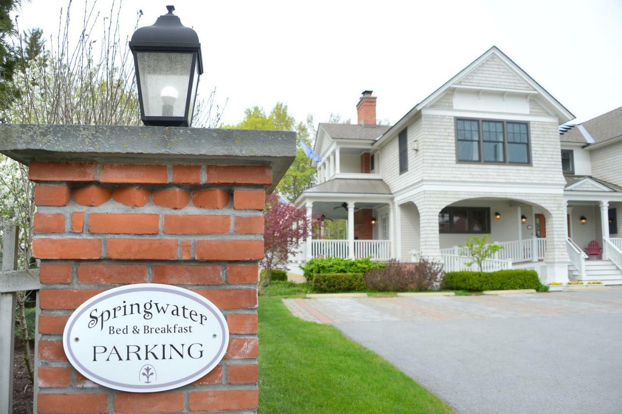 The Springwater Bed And Breakfast Saratoga Springs Exterior photo